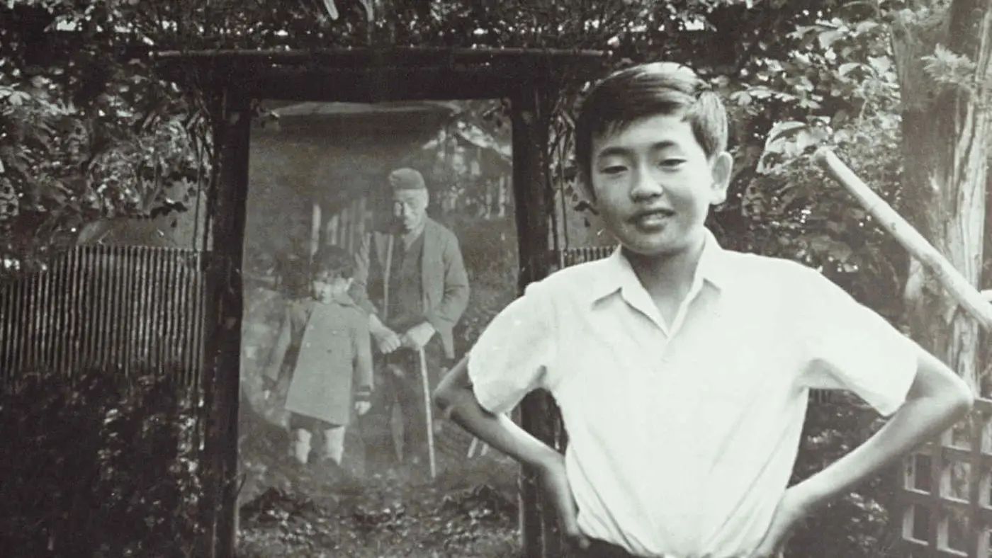 Kengo Kuma as a young boy in Japan