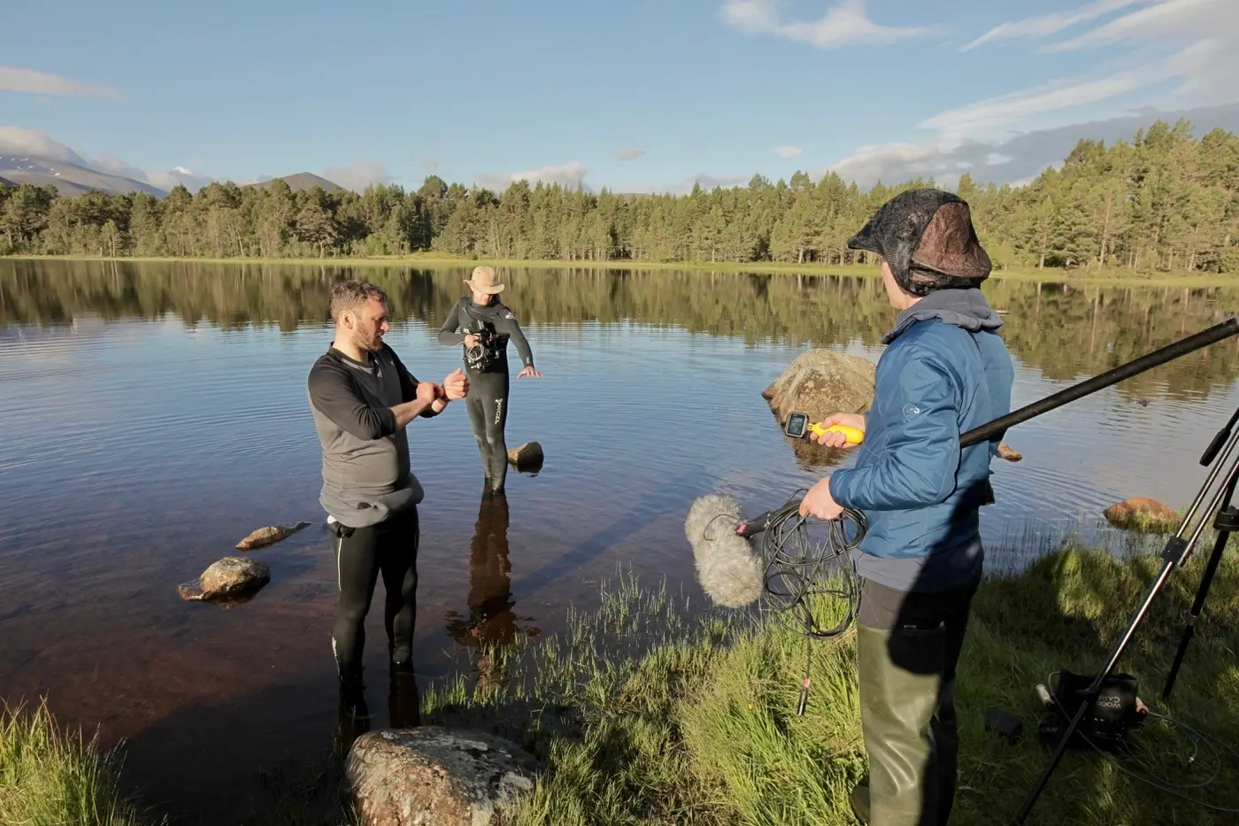 Filming for Akura Timepieces in Scottish Highlands