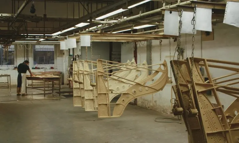 Steinway & Sons Piano Factory. STROMA Films